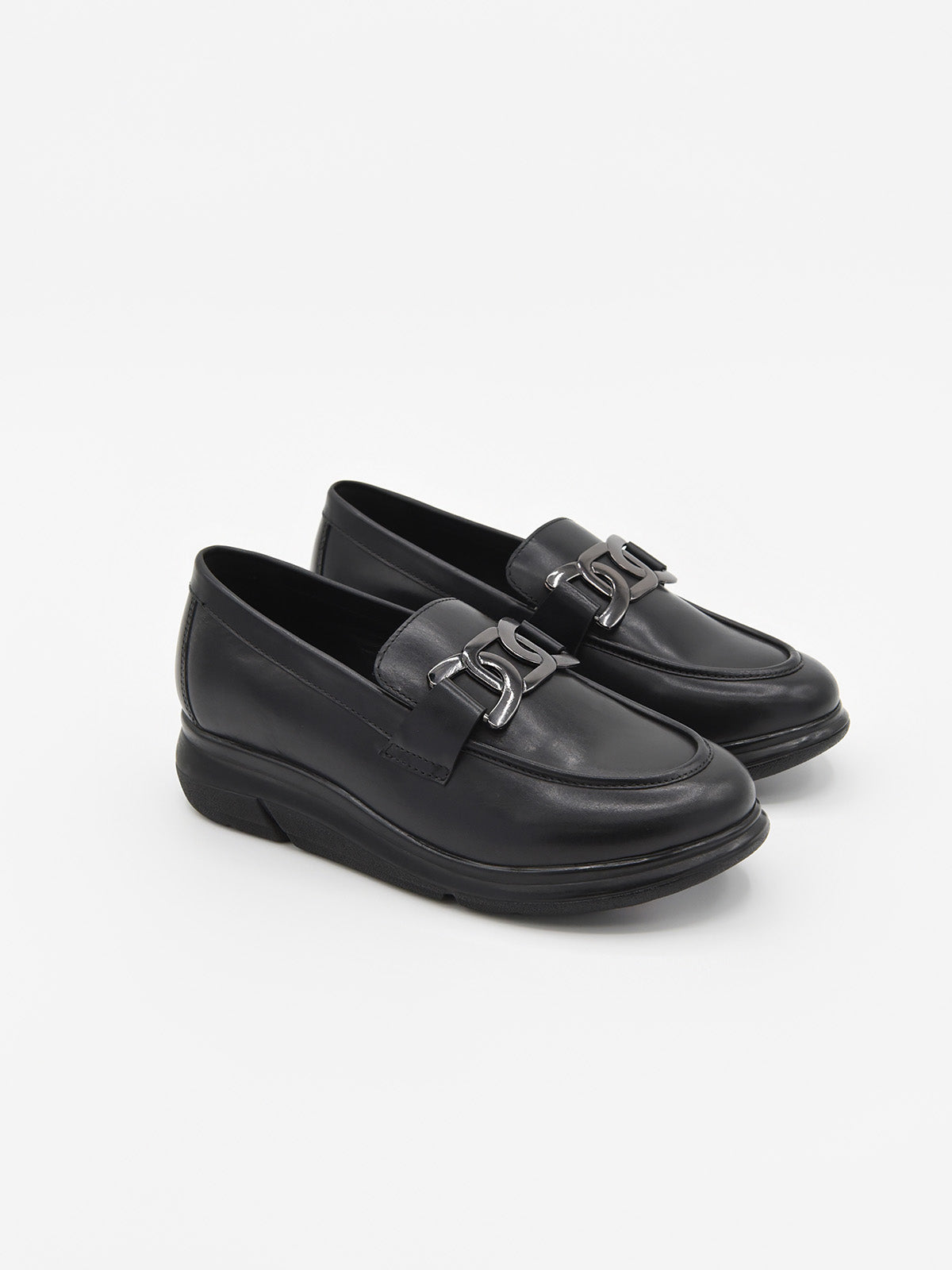 MOCASINES NEGROS PARA MUJER