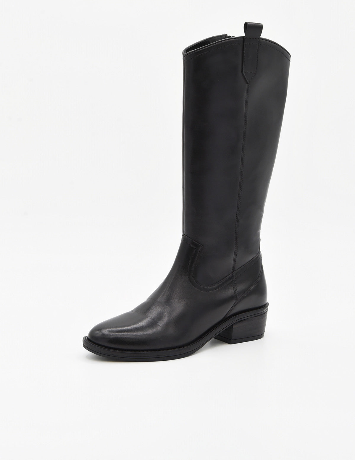 BOTA COWBOY NEGRA PARA MUJER