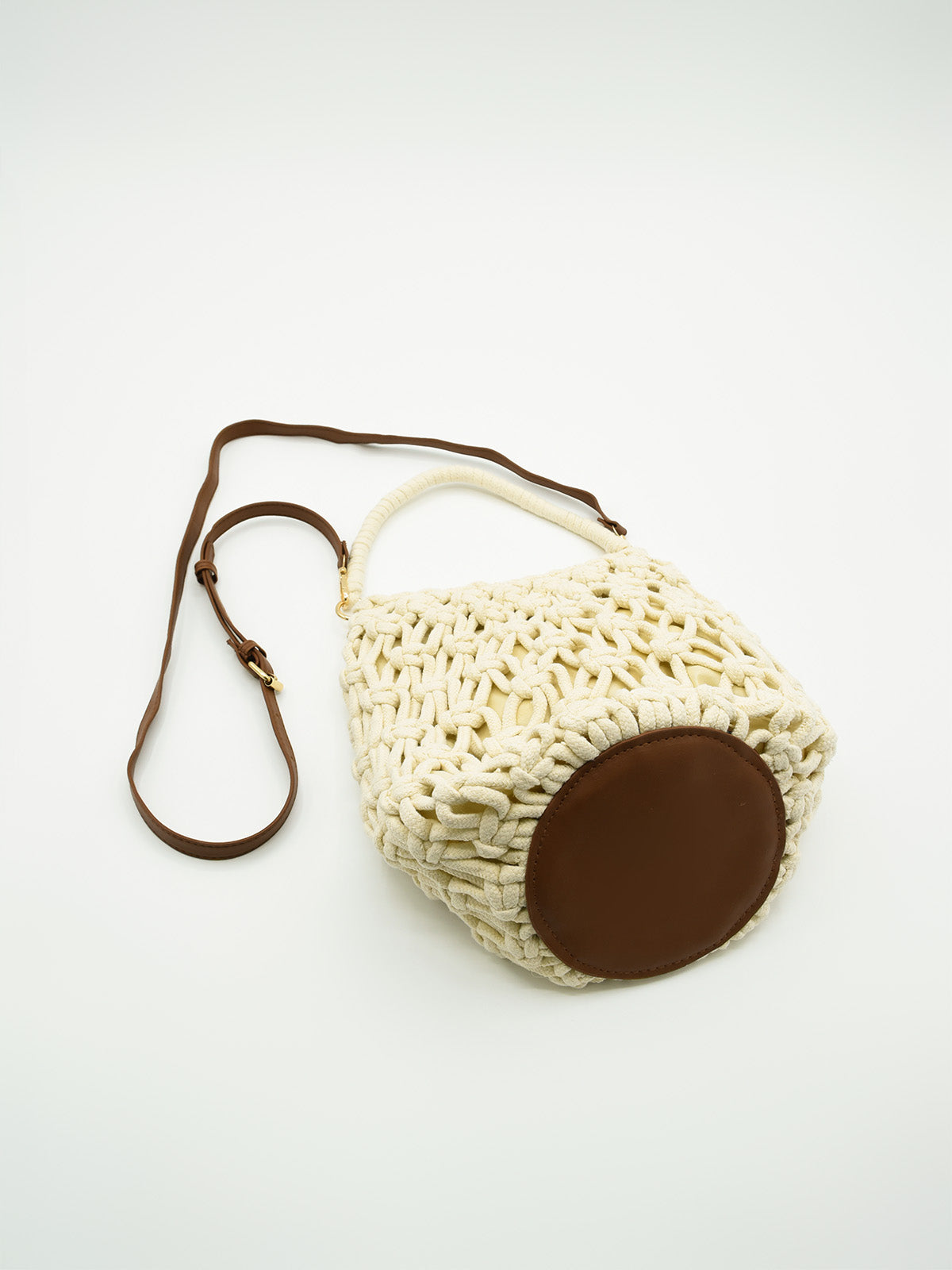 Bolso Macramé Blanco