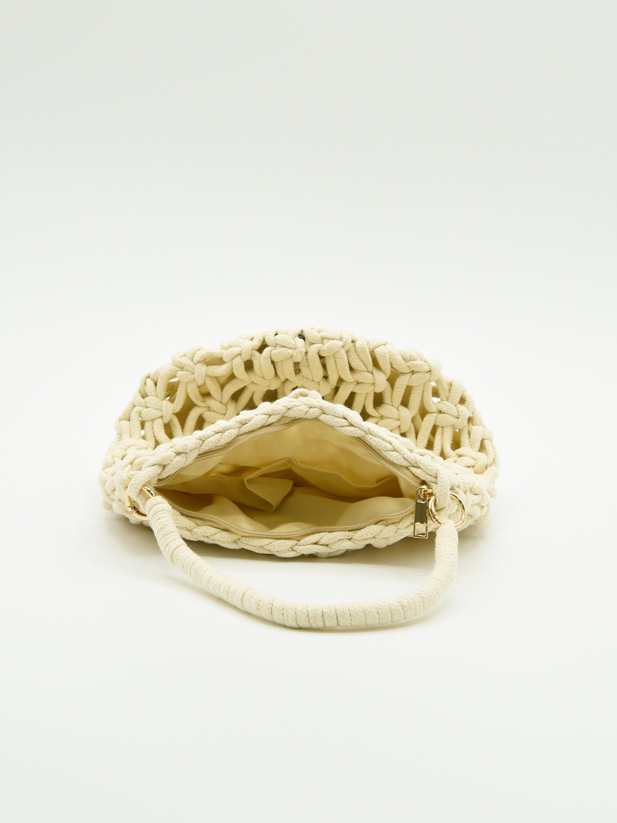 Bolso Macramé Blanco