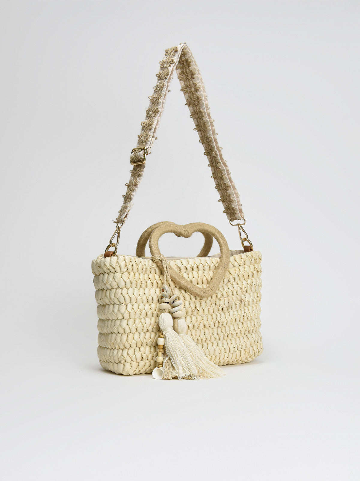 Bolso Corazón Yute