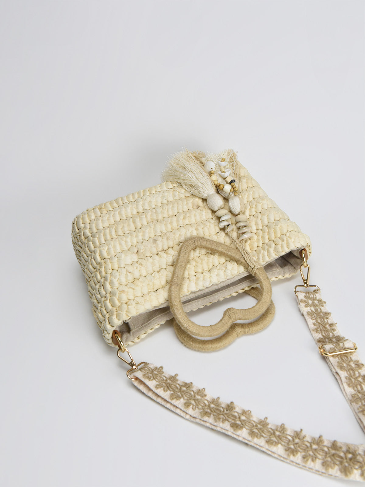 Bolso Corazón Yute